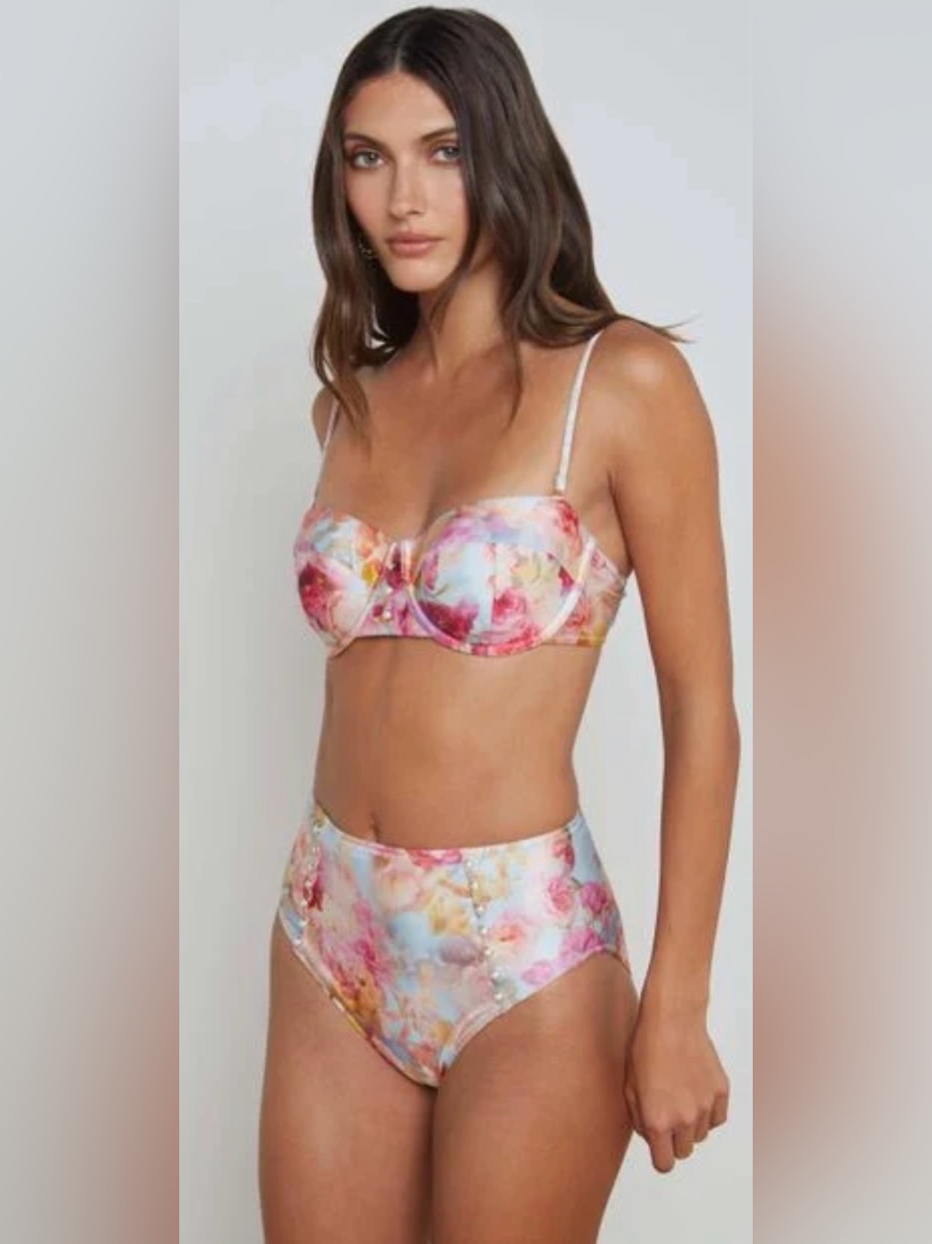 L'agence Alexandria Soft Cloud Structured Bra Bikini. Bottom Available In Large.